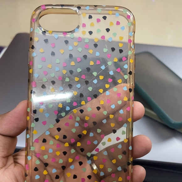 iPhone 8 transparent heart case - Picture 2 of 5